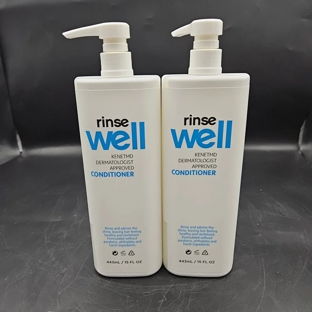 KenetMD Rinse Well Conditioner Set Of 2 Pump Bottles 15 oz‎ Gilchrist & Soames